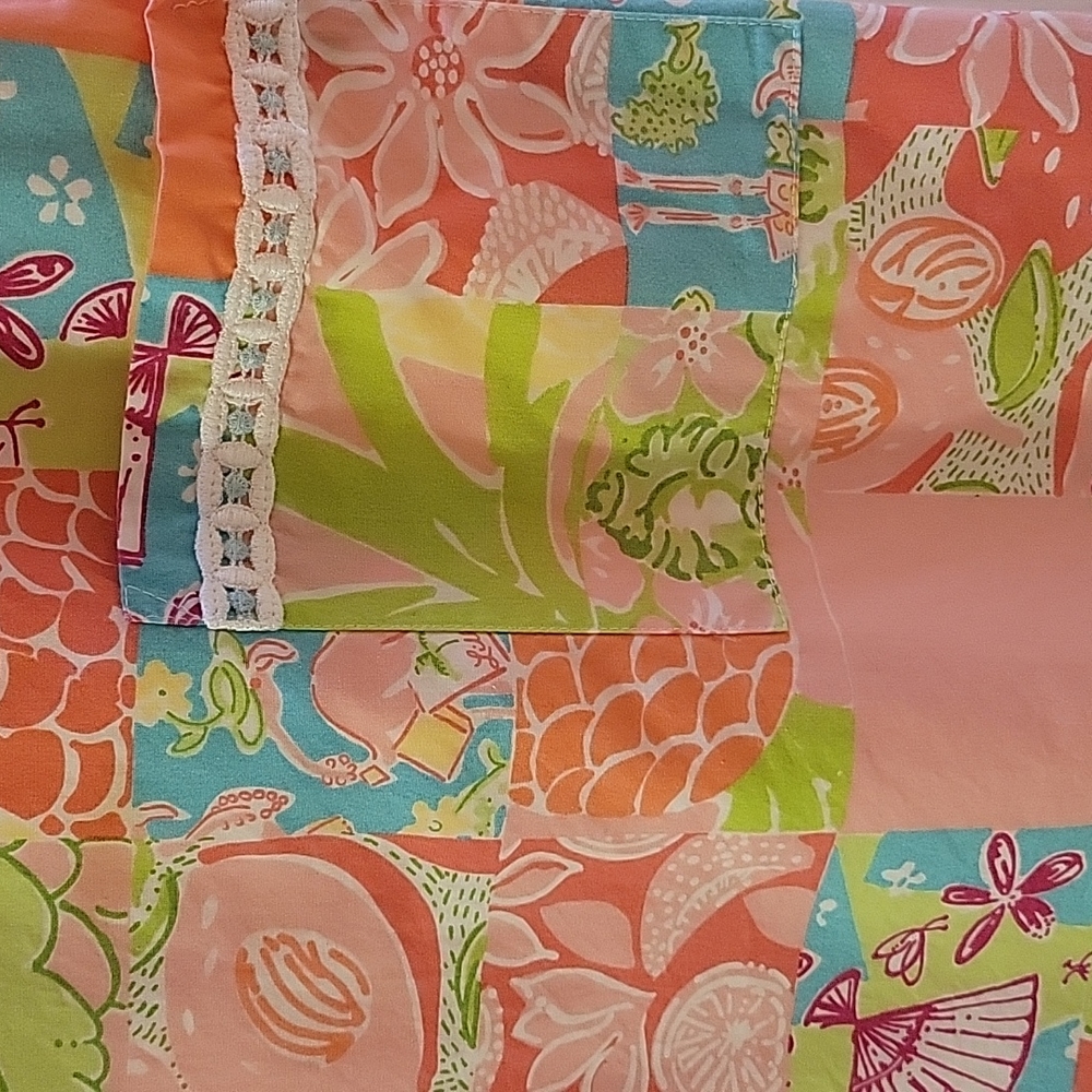 Lilly Pulitzer patchwork dress - Picture 2 of 3